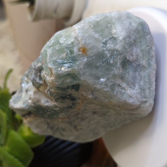 Green Fluorite Freeform - Navidad Mine, Durango Mexico - UV Reactive - Picture 5 of 7